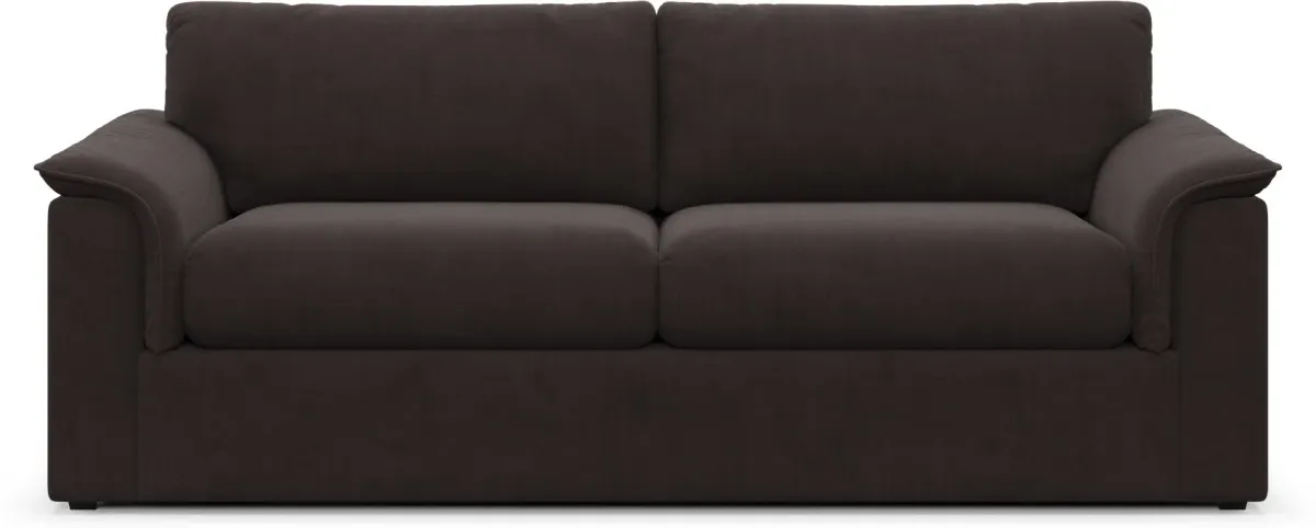 Morse Foam Comfort Sofa - Merrimac Dark Brown
