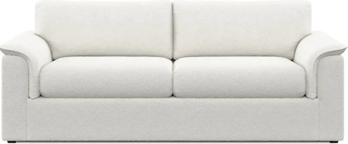 Morse Foam Comfort Sofa - Bloke Snow