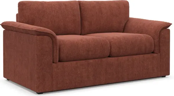 Morse Foam Comfort Loveseat - Contessa Paprika