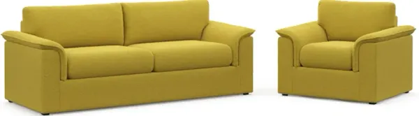 Morse Foam Comfort 2 Pc. Living Room - Bloke Goldenrod