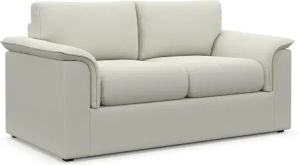 Morse Foam Comfort Loveseat - LIV ARCTIC