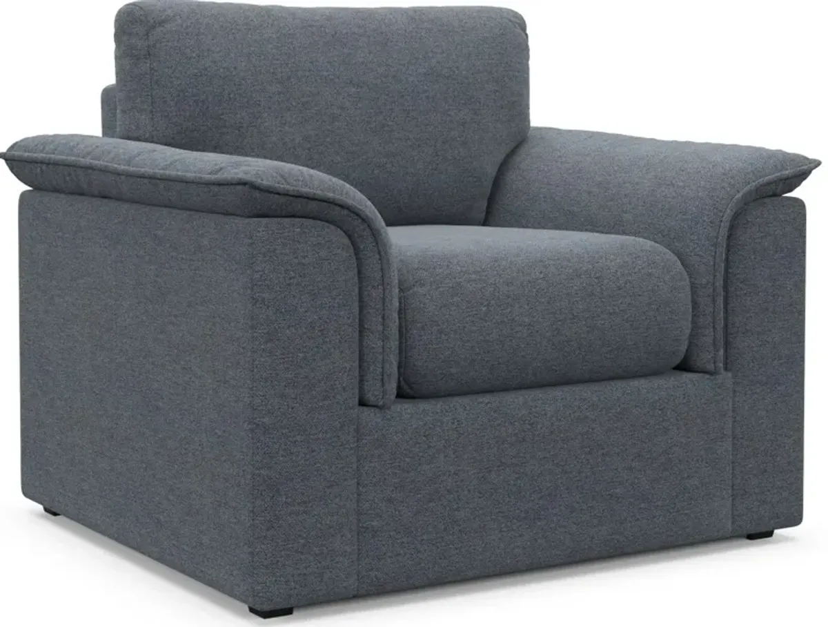 Morse Foam Comfort Chair - Bridger Navy
