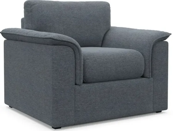 Morse Foam Comfort Chair - Bridger Navy
