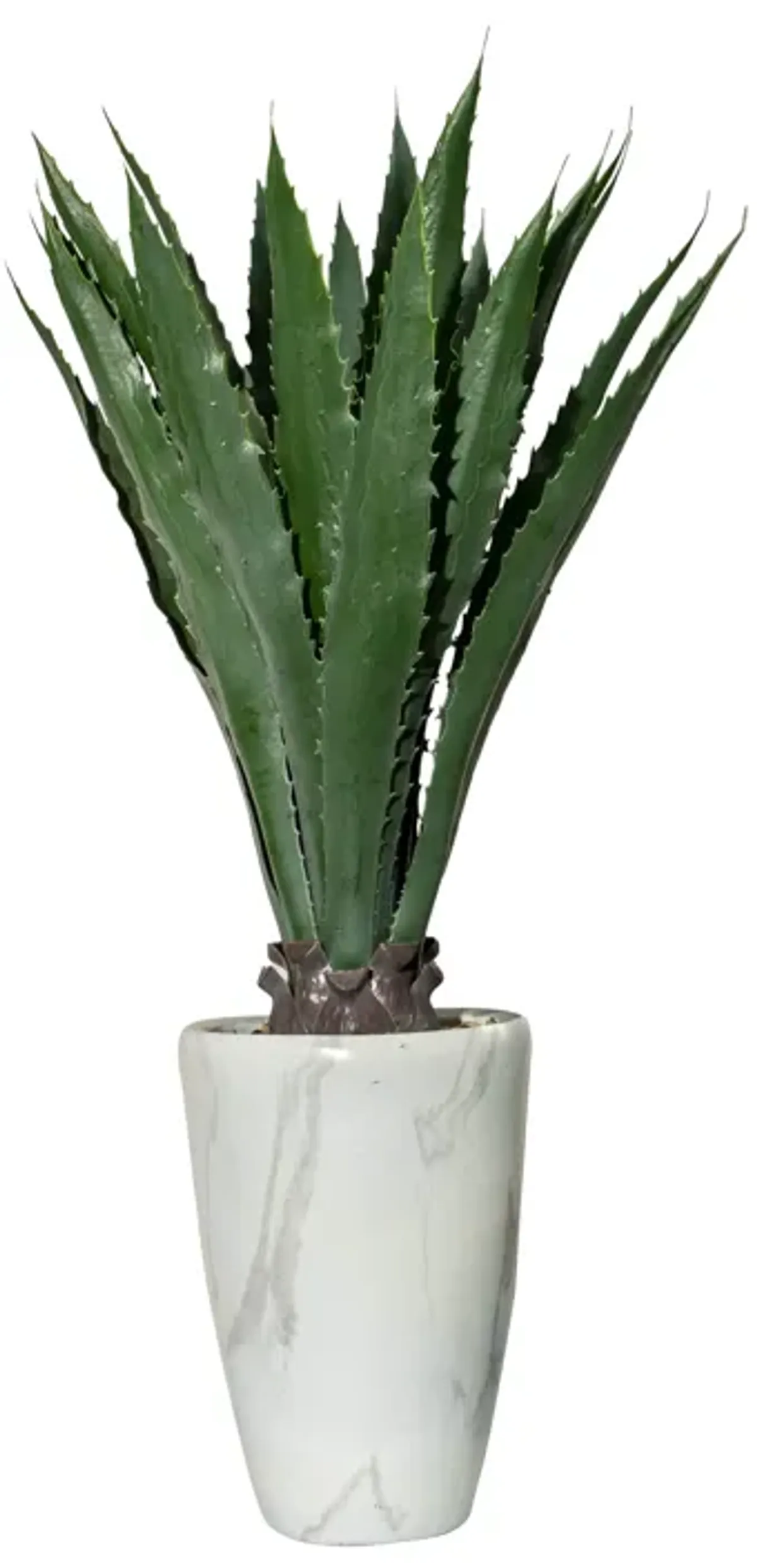 43" Tall Fake Agave Plant in Fiberstone Planter