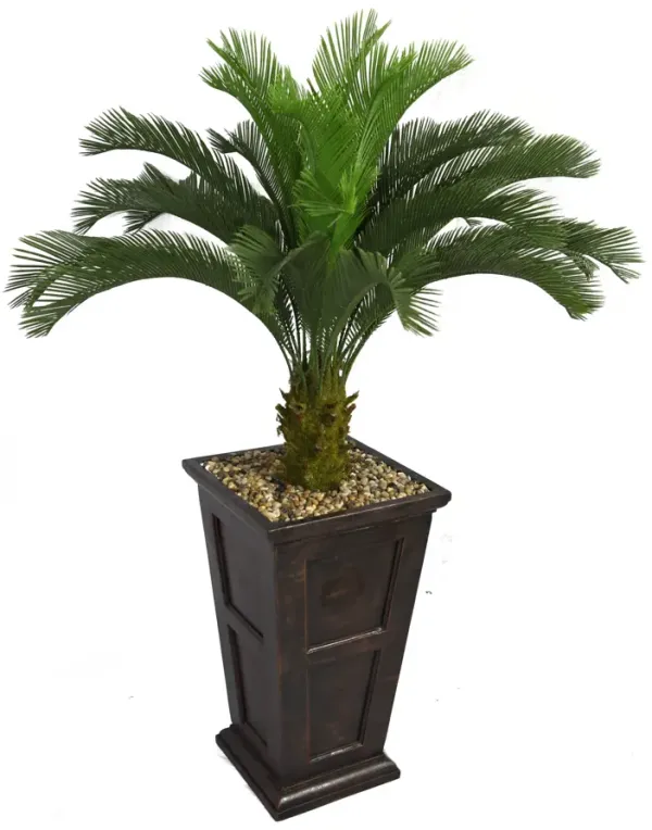 Tall Artificial Faux Real Touch Cycas Palm Tree | Indoor/Outdoor