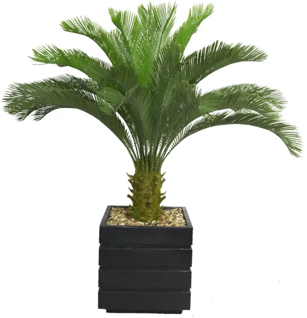 Tall Artificial Faux Real Touch Cycas Palm Tree | Indoor/Outdoor