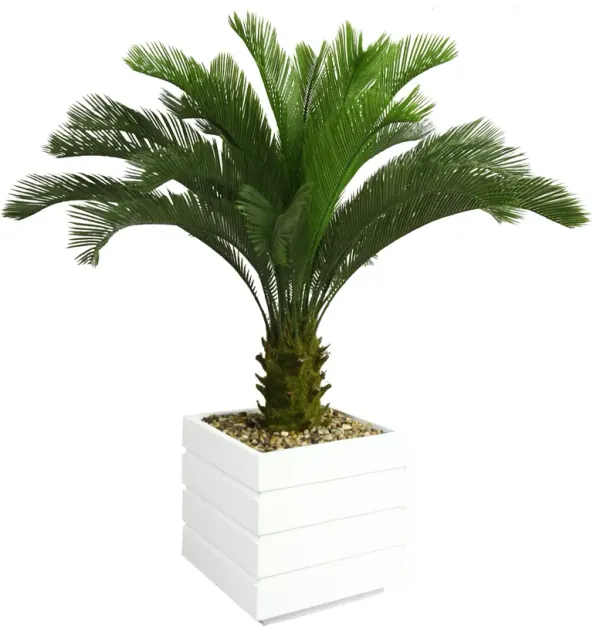 Tall Artificial Faux Real Touch Cycas Palm Tree