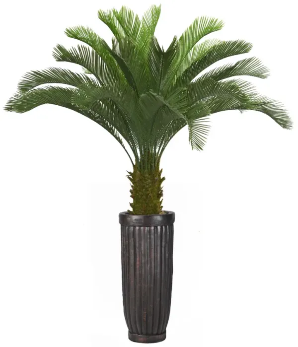 Tall Artificial Faux Real Touch Cycas Palm Tree | Indoor/Outdoor