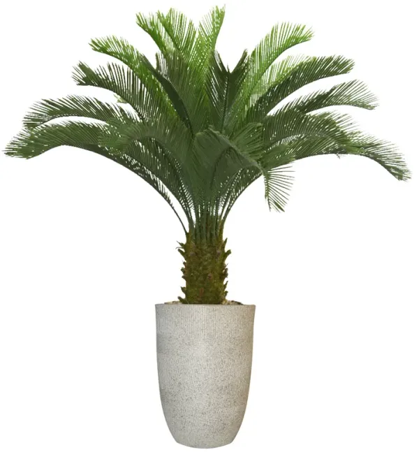 Tall Artificial Faux Real Touch Cycas Palm Tree | Indoor/Outdoor