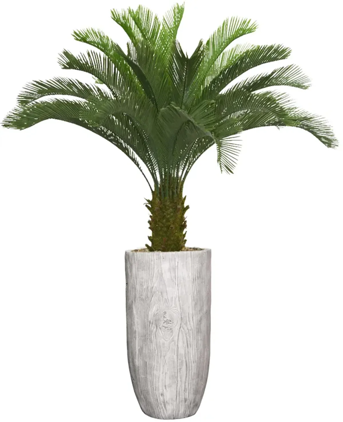 Tall Artificial Faux Real Touch Cycas Palm Tree | Indoor/Outdoor