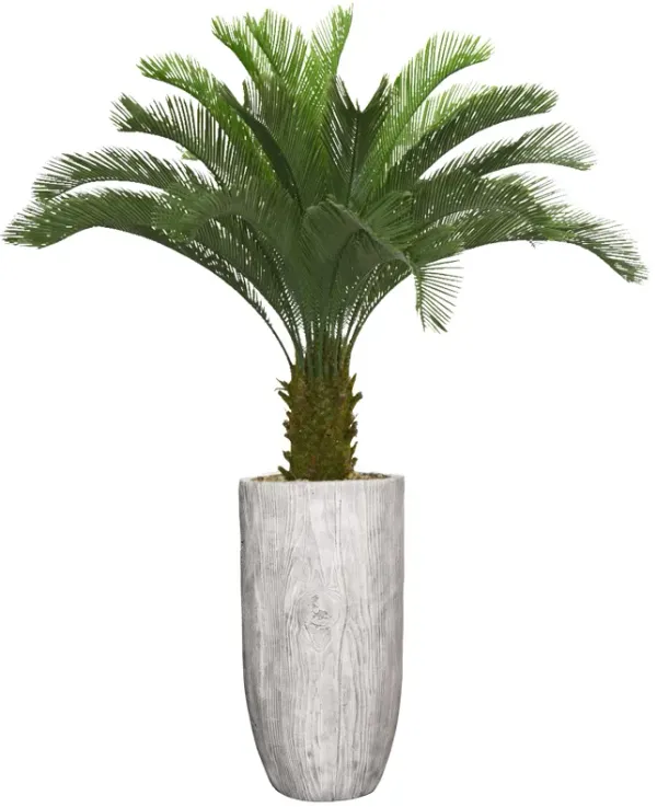Tall Artificial Faux Real Touch Cycas Palm Tree | Indoor/Outdoor