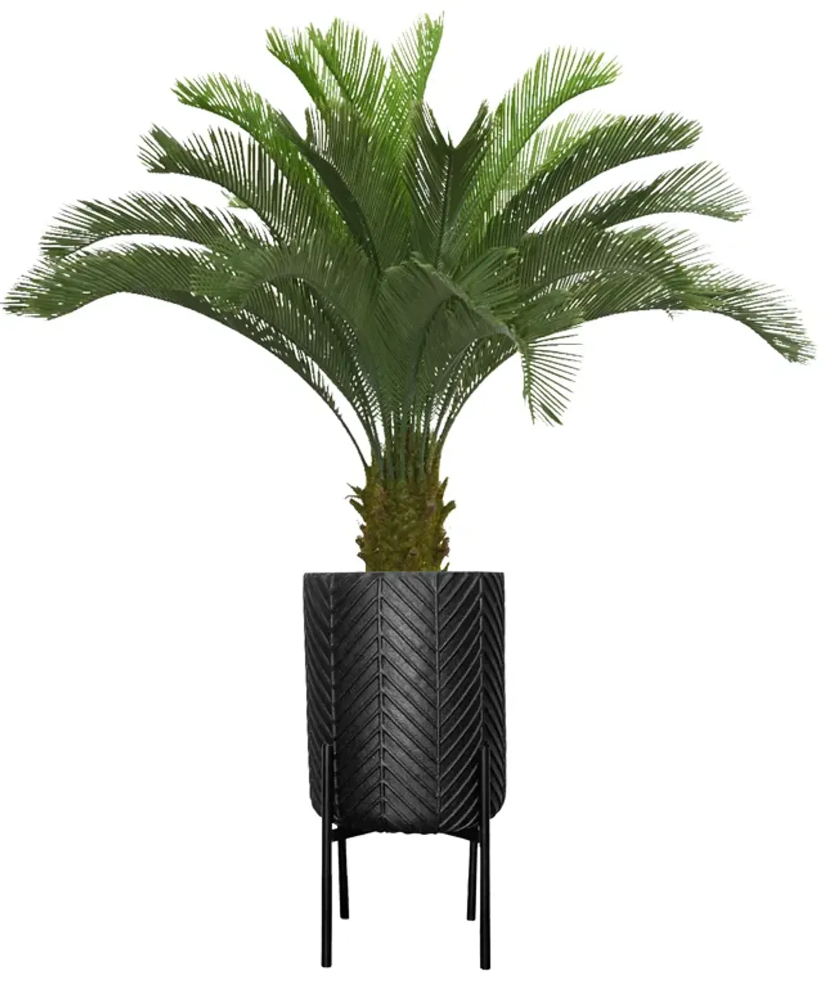 Tall Artificial Faux Real Touch Cycas Palm Tree | Indoor/Outdoor