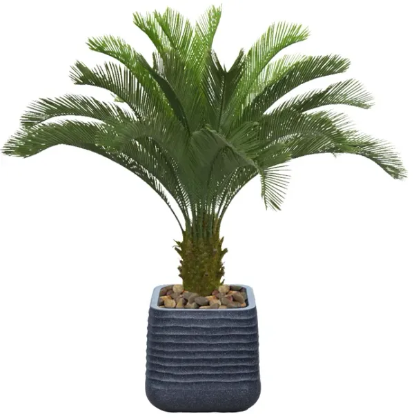Tall Artificial Faux Real Touch Cycas Palm Tree | Indoor/Outdoor