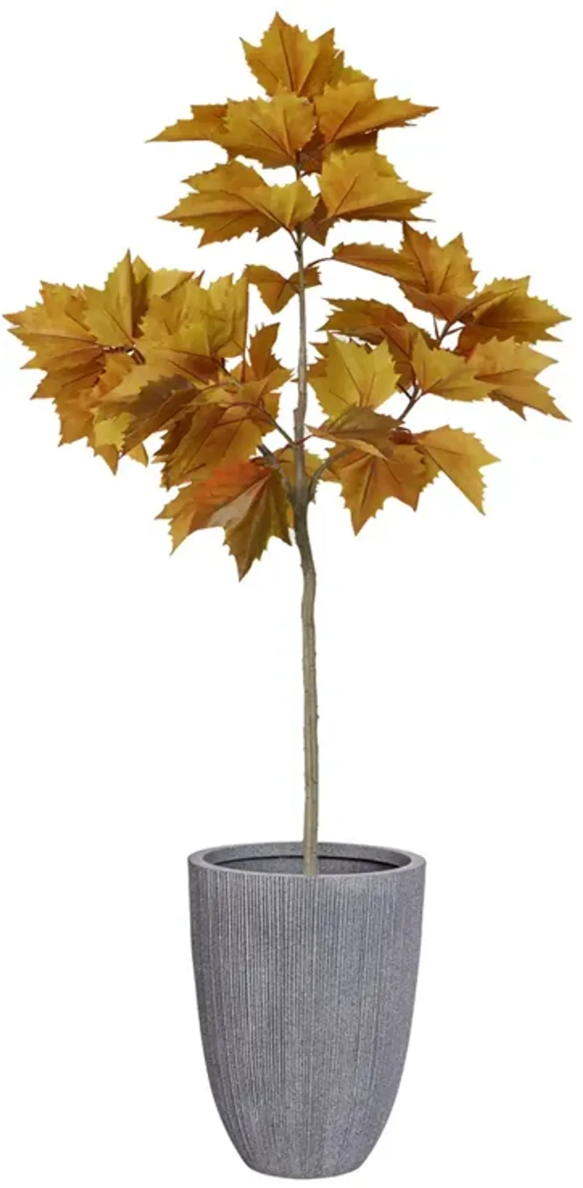 63" Vintage Real Touch Maple leaf tree with large beautiful leaves- Perfect for indoor and outdoor décor