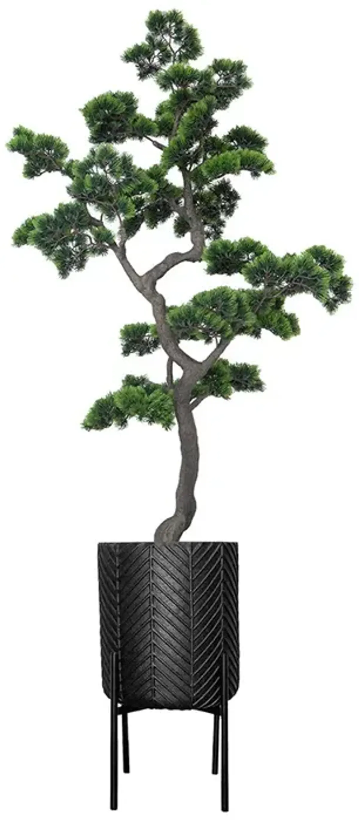 55" Artificial Faux Bonsai Tree