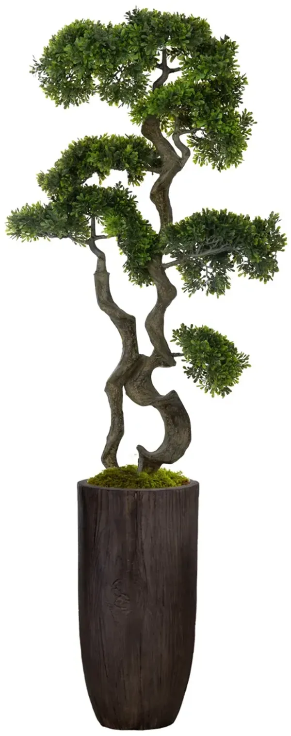 45" Tall Artificial Faux Bonsai With Real Touch