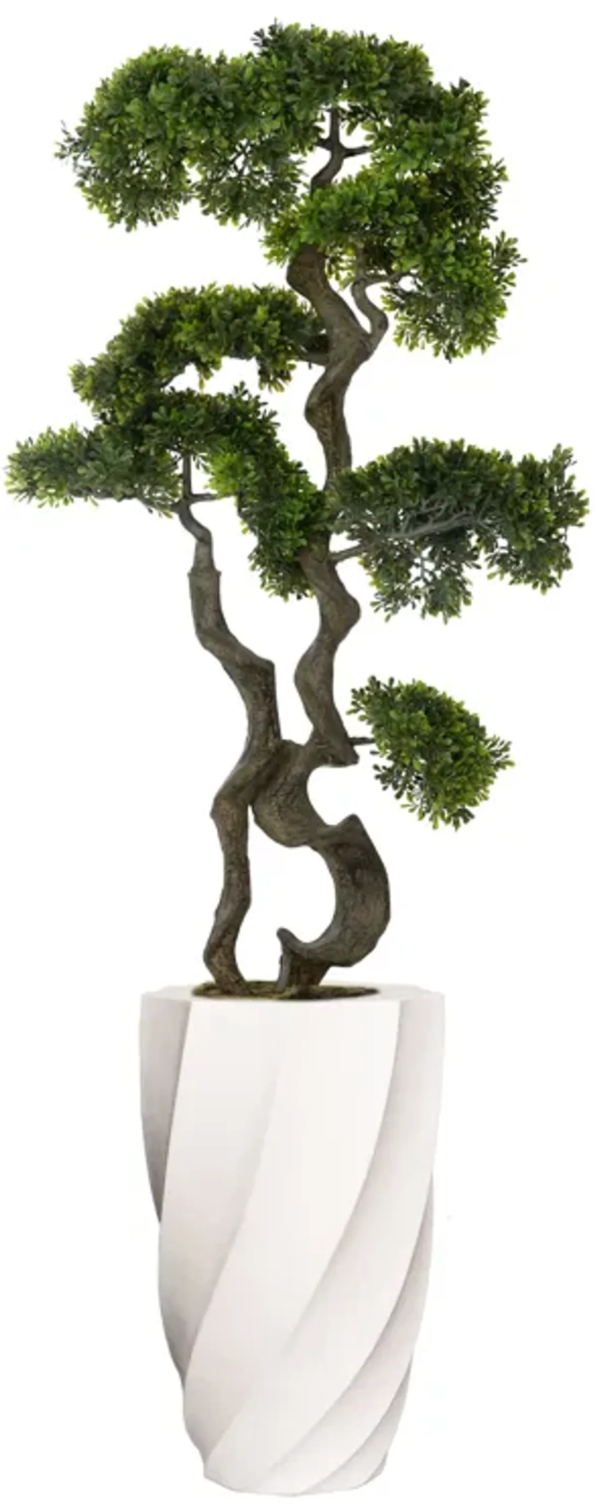 45" Tall Artificial Faux Bonsai With Real Touch