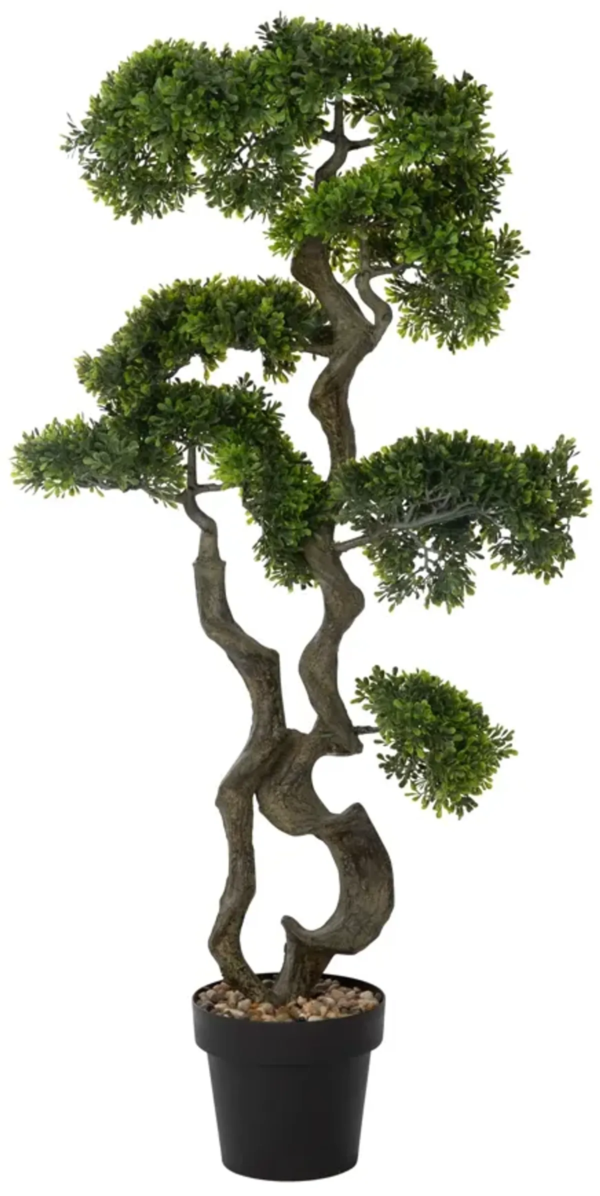 45" Tall Artificial Faux Bonsai With Real Touch