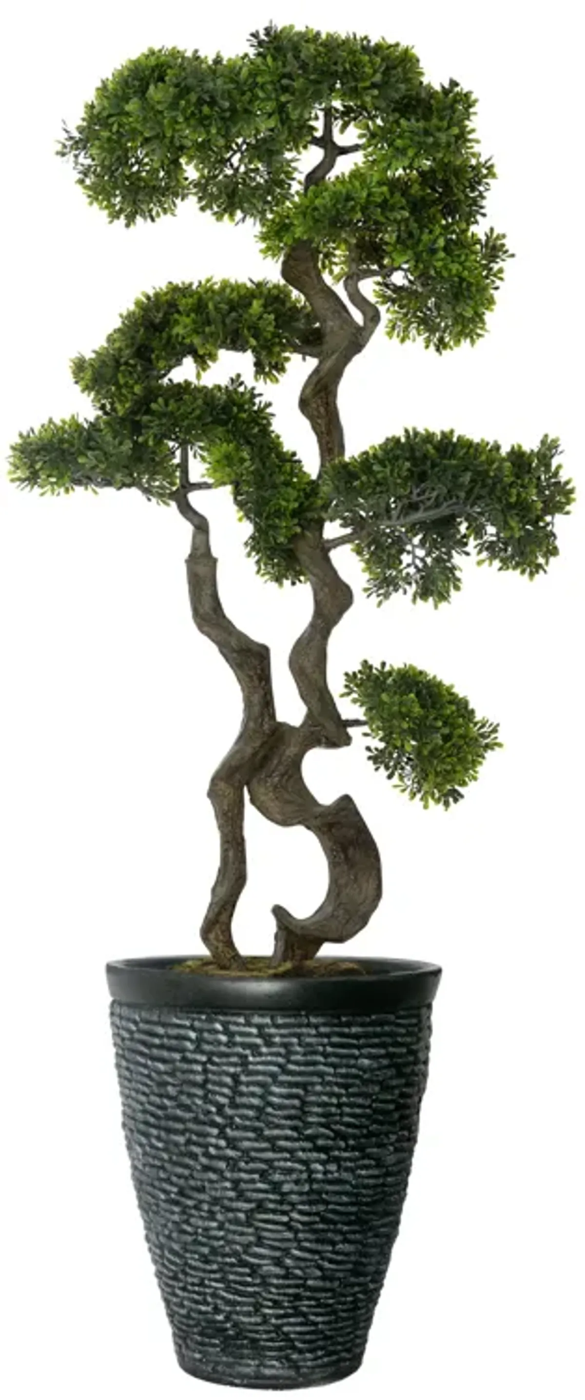 45" Tall Artificial Faux Bonsai With Real Touch