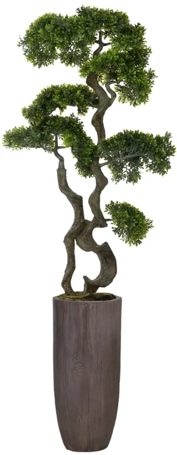 45" Tall Artificial Faux Bonsai With Real Touch