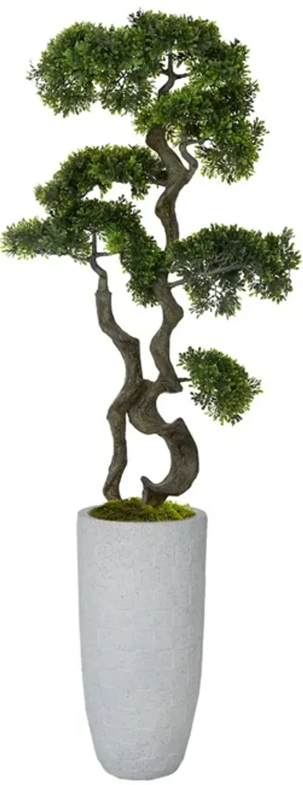 45" Tall Artificial Faux Bonsai With Real Touch