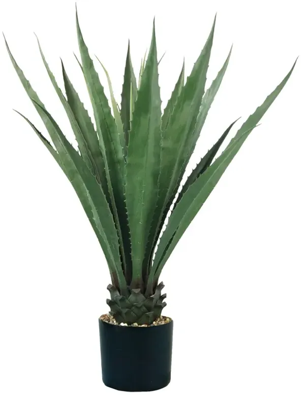 Artificial Faux Real Touch Agave Plant | Indoor and Outdoor | By Vintage Home