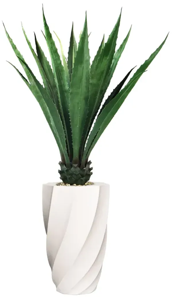 Artificial Faux Real Touch Agave Plant | Indoor and Outdoor | By Vintage Home