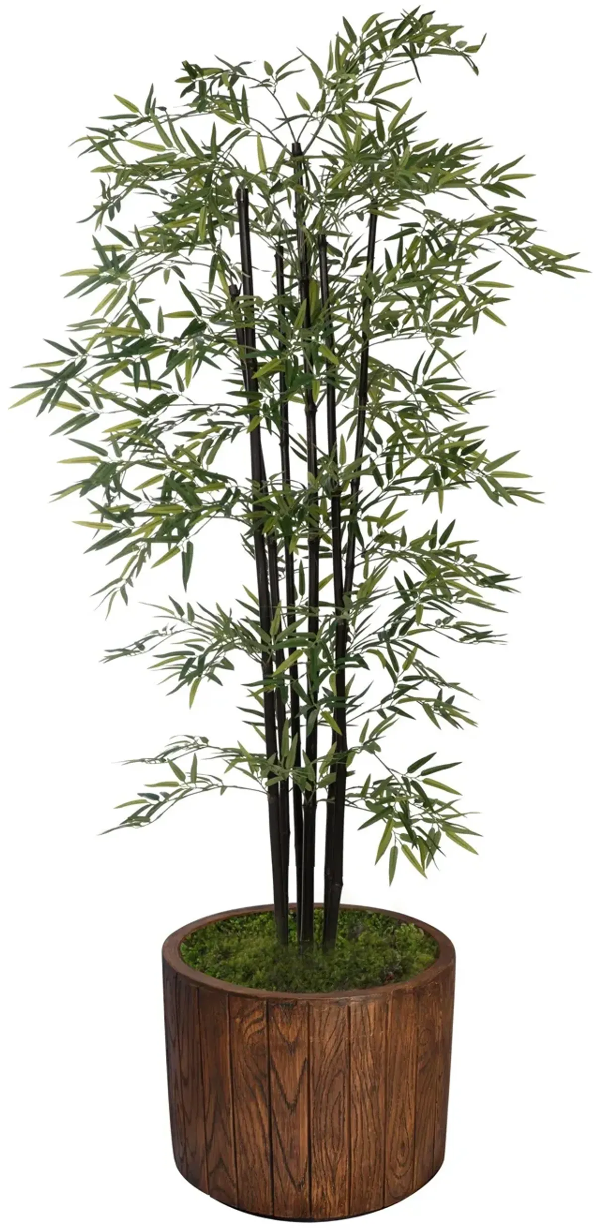 Vintage Home Artificial Faux 72" Tall Bamboo Tree With Eco Planter