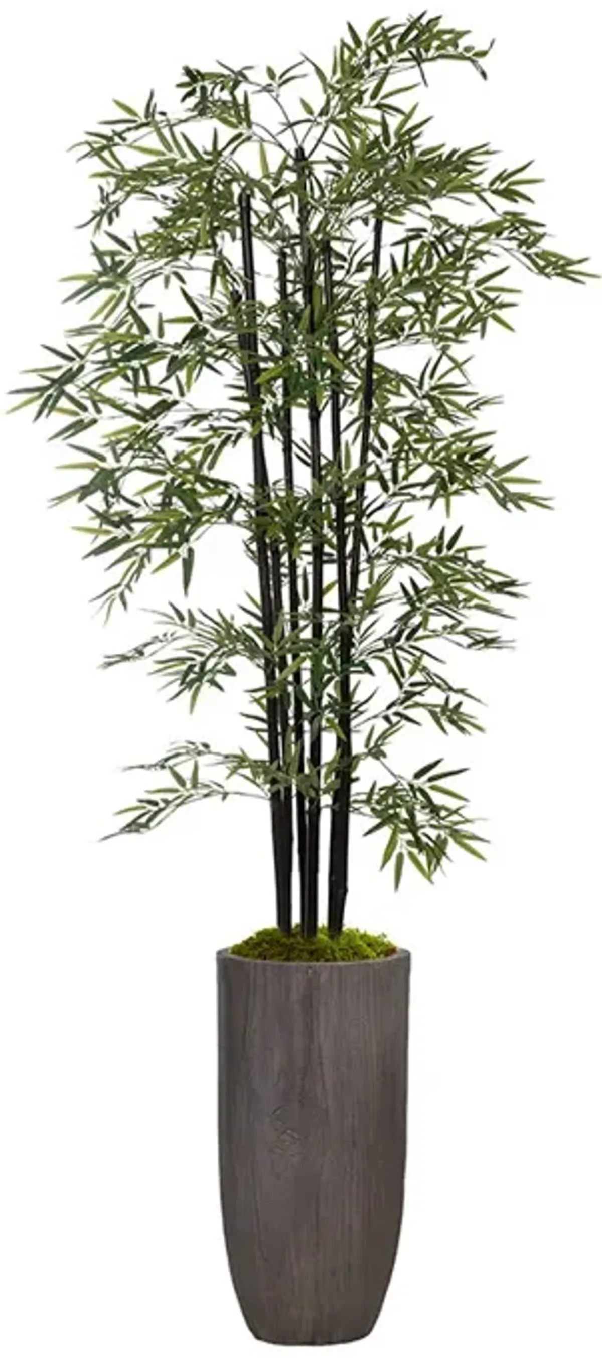 Vintage Home Artificial Faux 72" Tall Bamboo Tree With Eco Planter