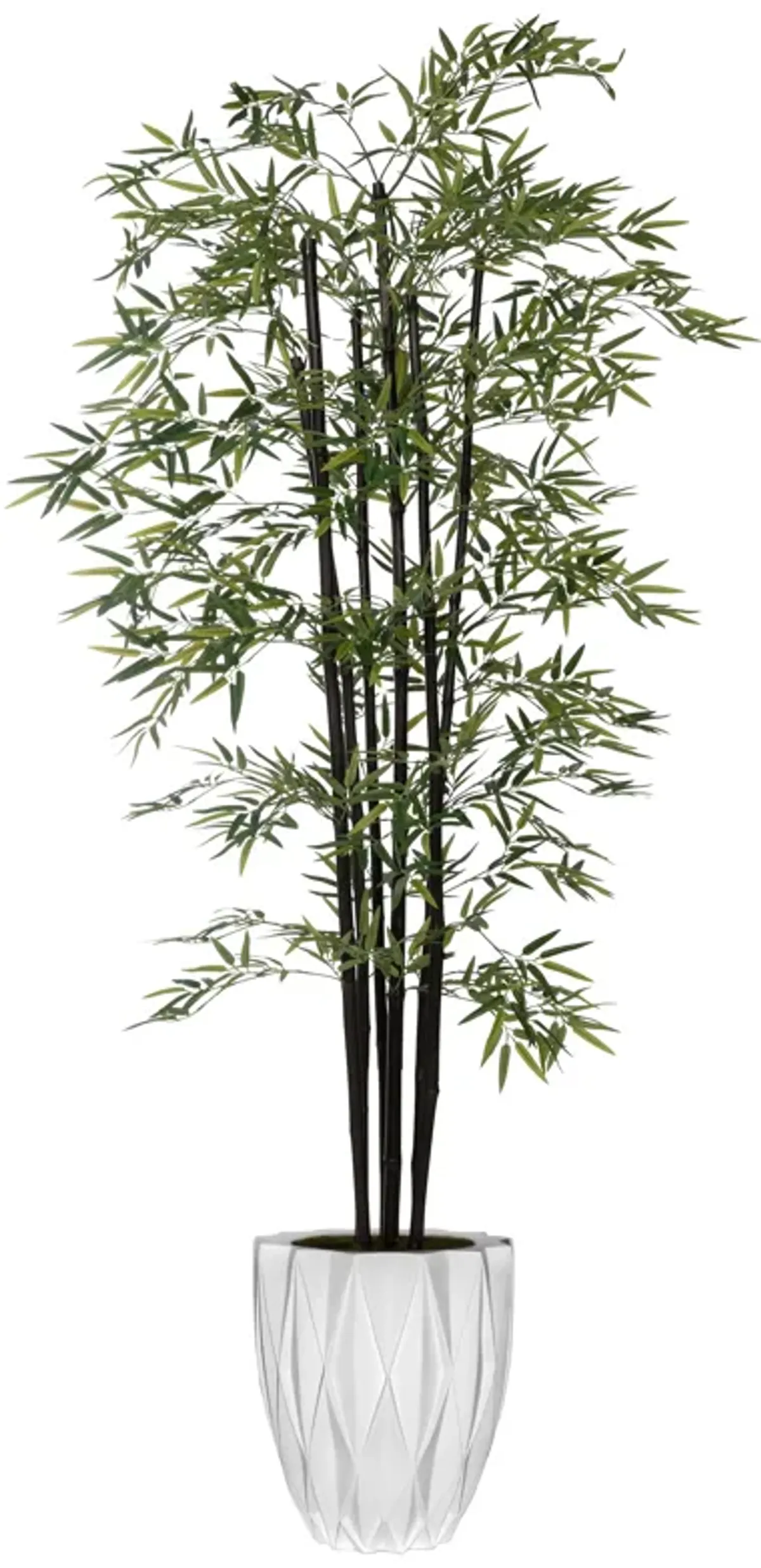 Vintage Home Artificial Faux 72" Tall Bamboo Tree With Eco Planter