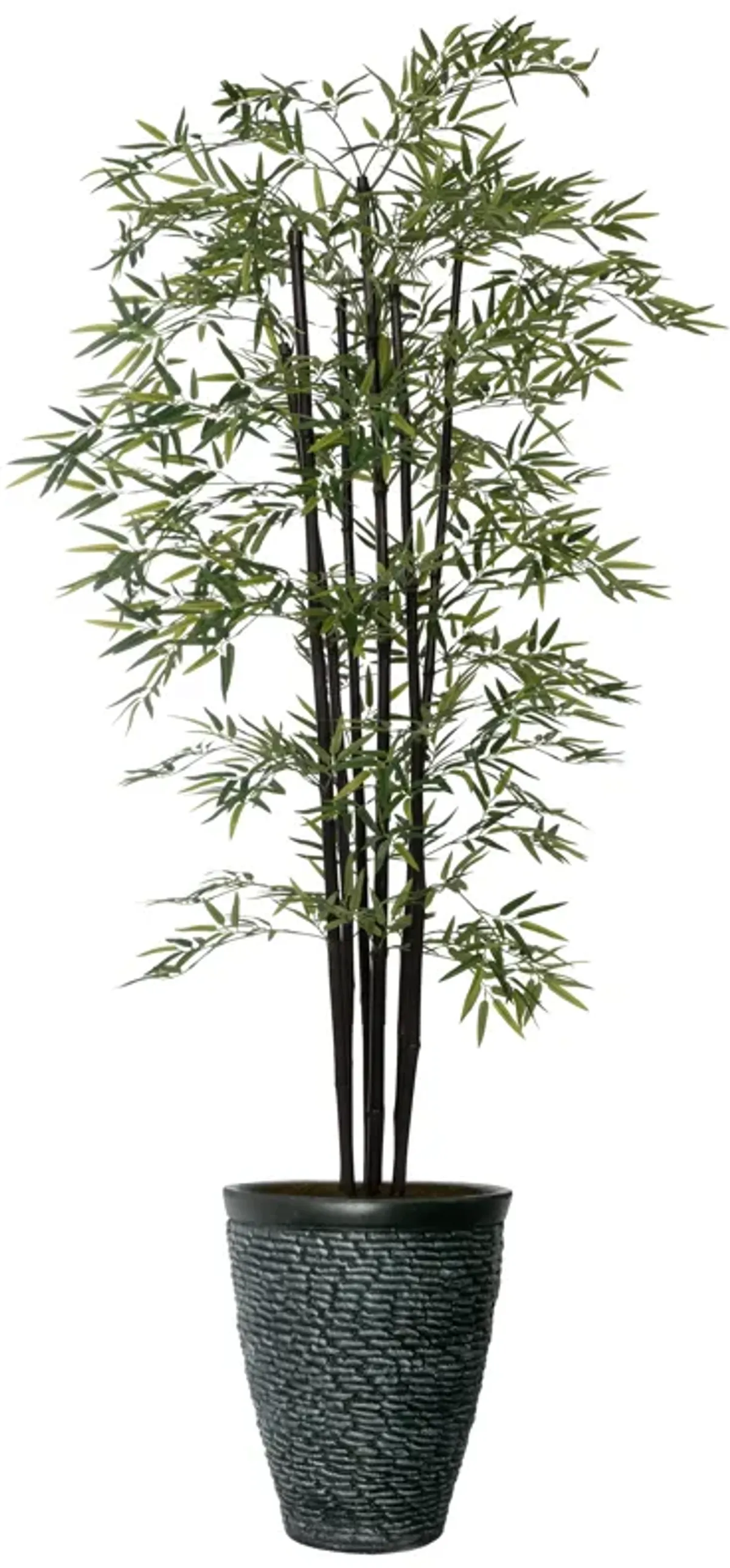 Vintage Home Artificial Faux 72" Tall Bamboo Tree With Eco Planter