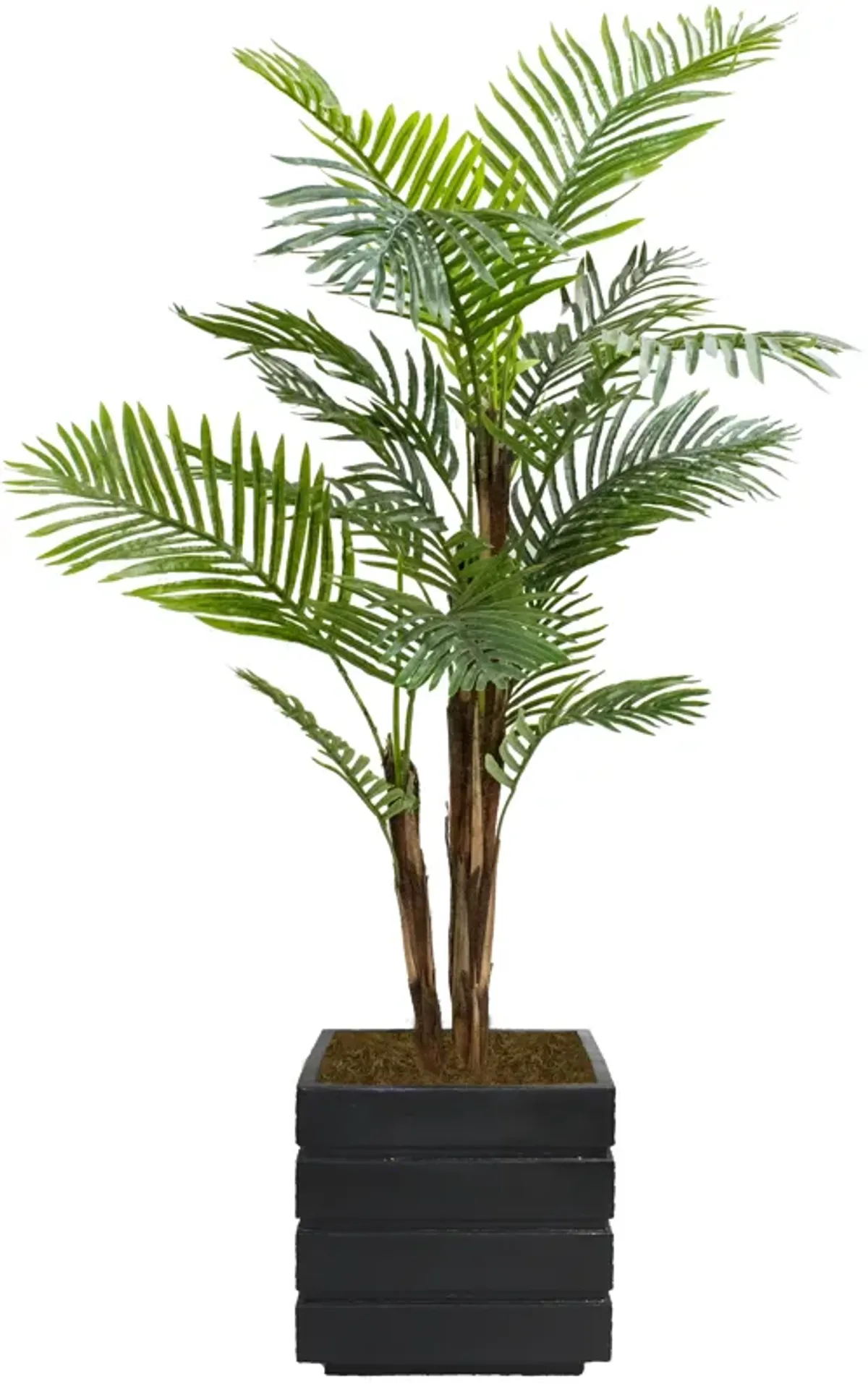 71" Artificial Faux Real Touch Palm Tree