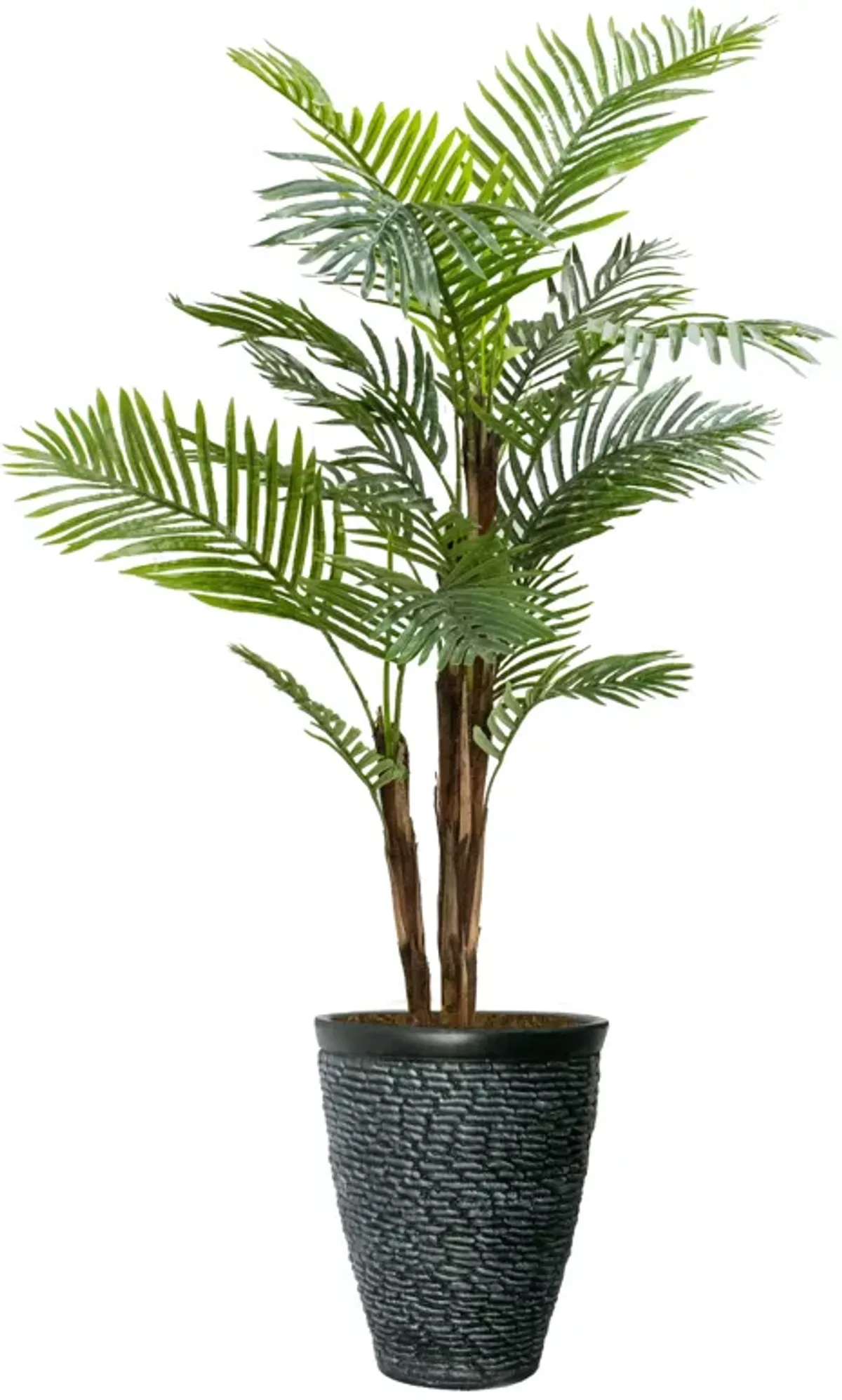 71" Artificial Faux Real Touch Palm Tree
