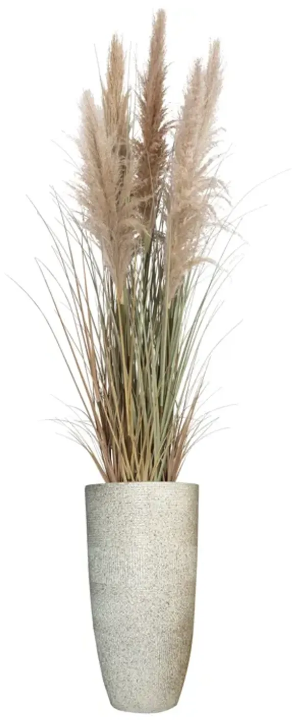 60" Tall Faux Beige Pampas Grass | Vintage Home