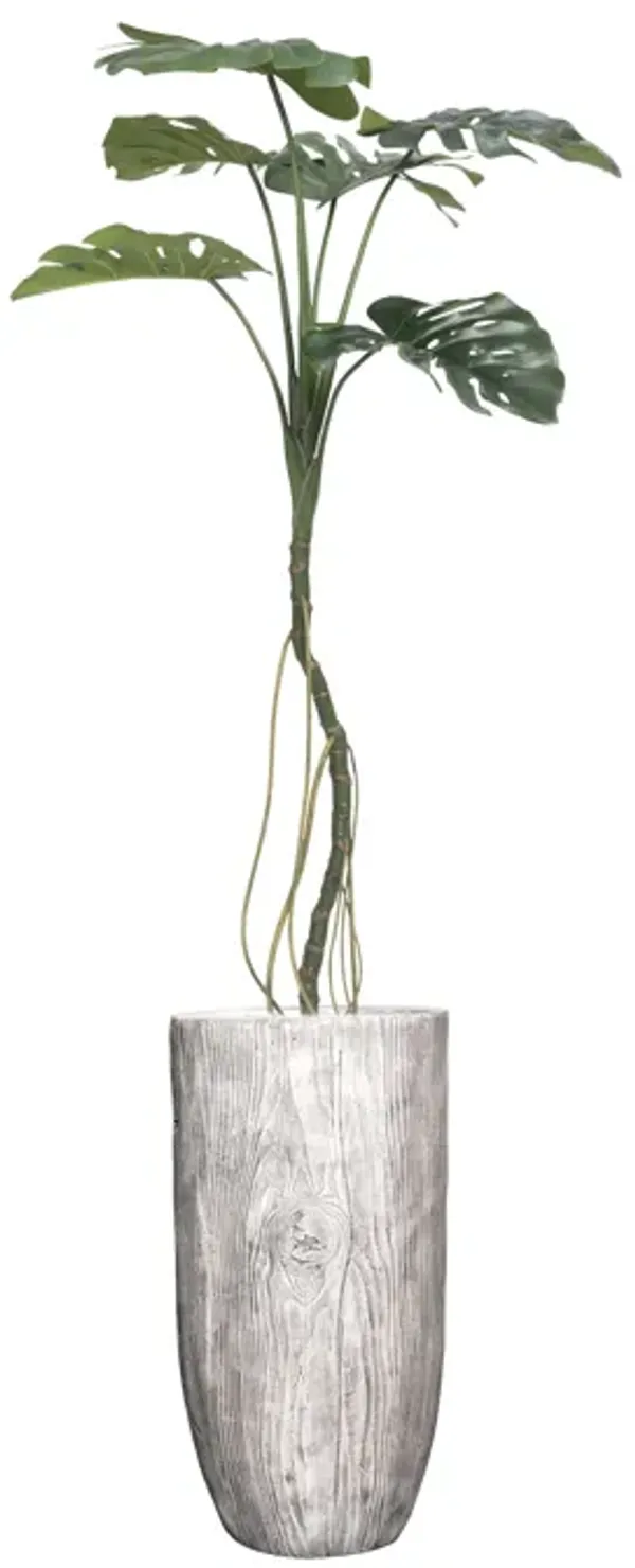 Artificial Monstera plant | 48" Vintage real touch | Tropical Decor by Vintage Home