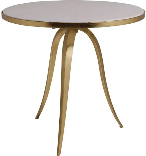 Crystal Stone Round End Table