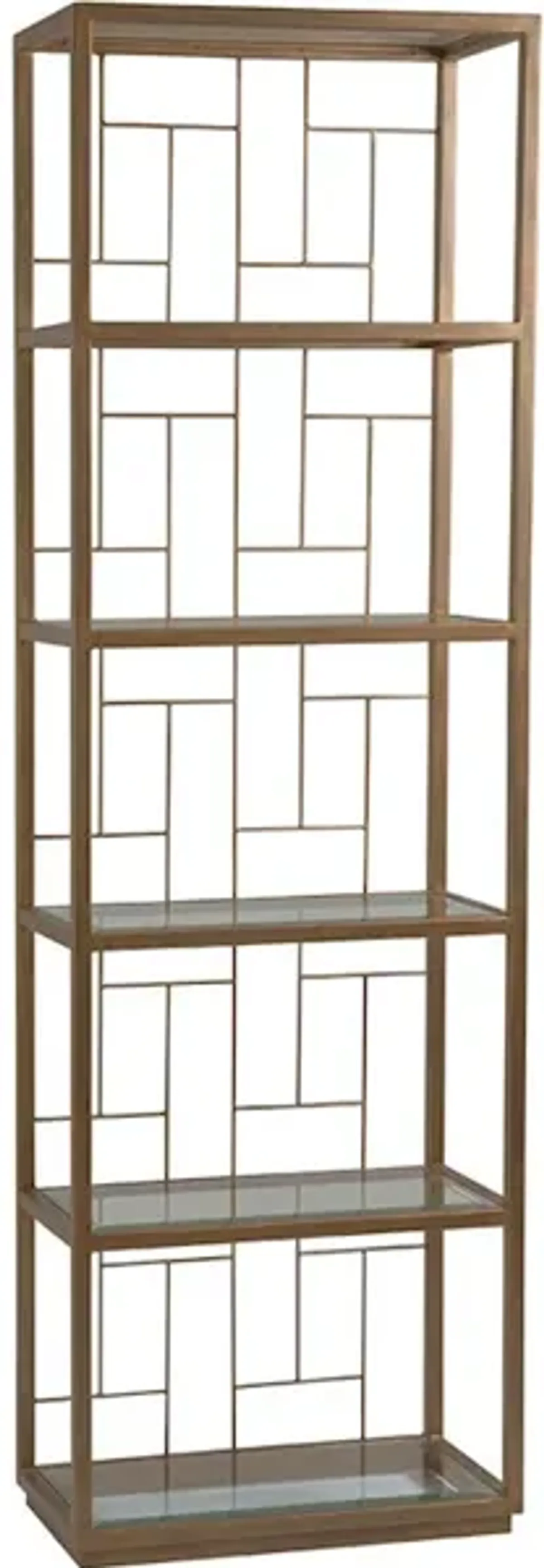 Mid Geo Slim Etagere Shelving