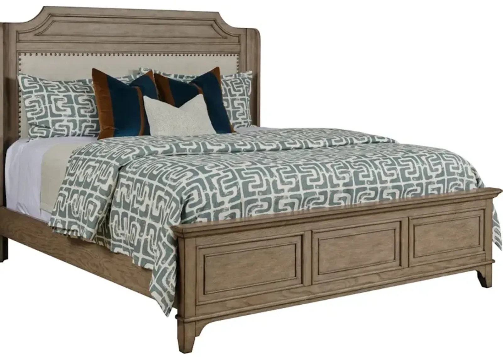 Engels Queen Upholstered Bed Headboard