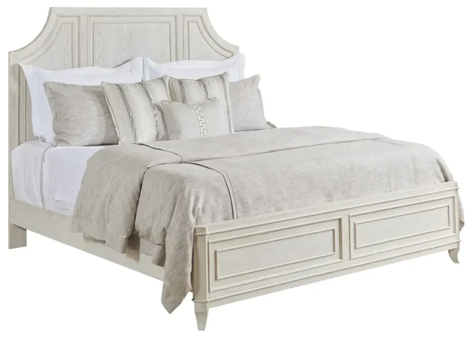 Angeline California King Panel Bed - Complete