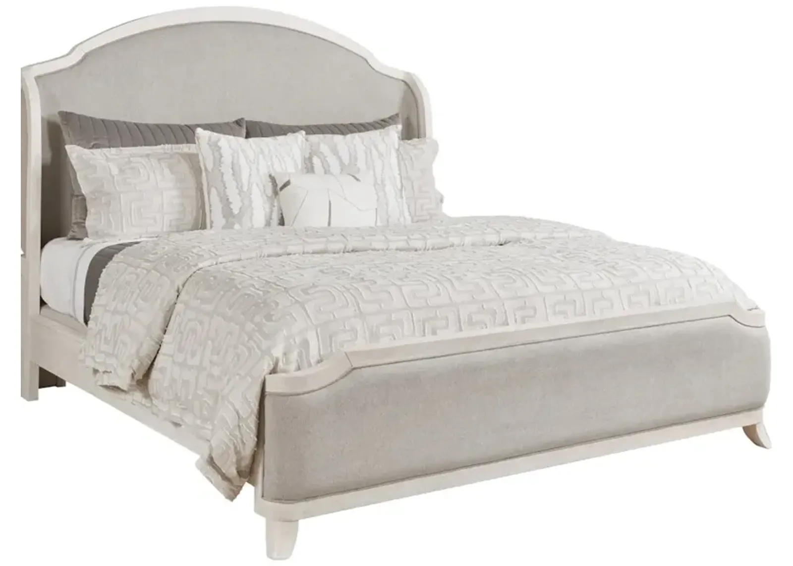 Carlyn Upholstered Queen Bed - Complete