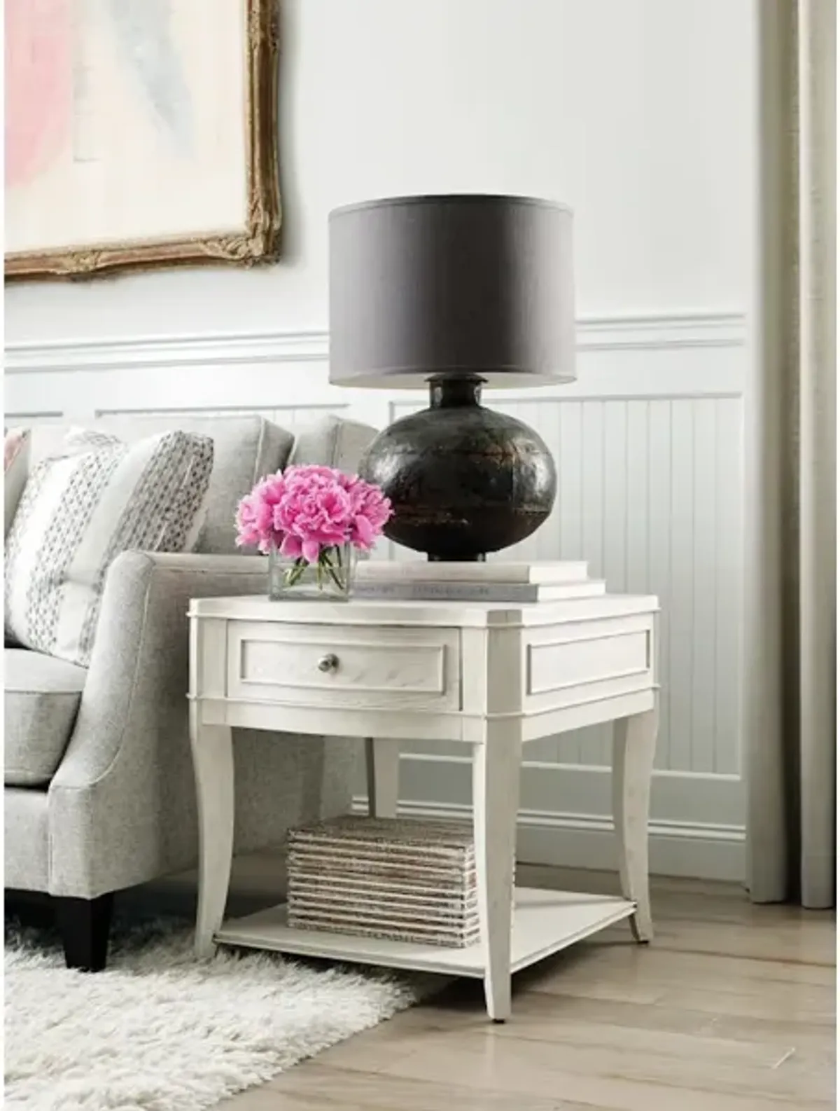 Talia Drawer End Table