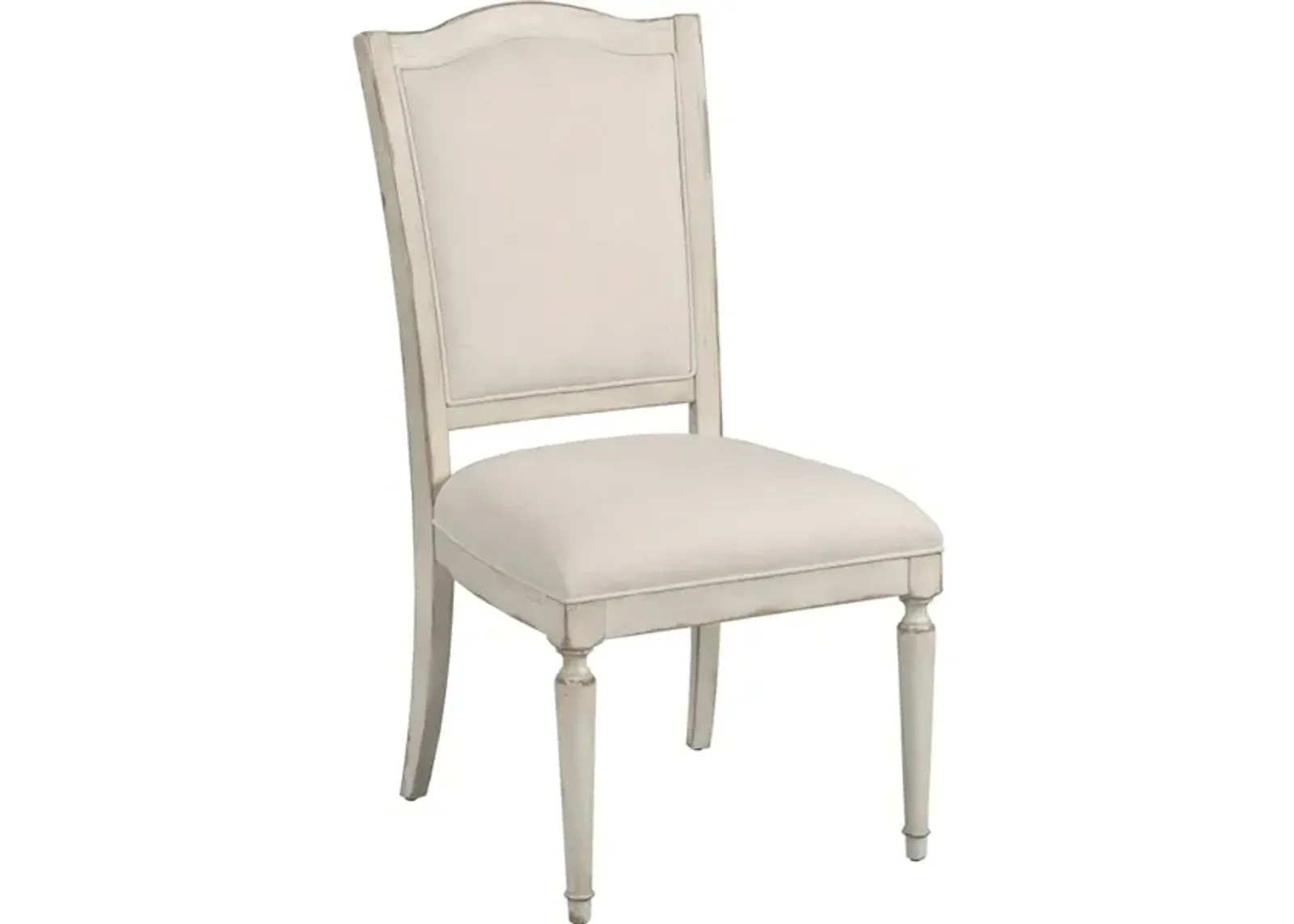 Daniella Upholstered Side Chair - Creme