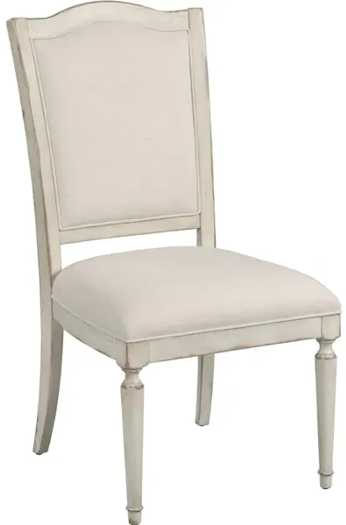 Daniella Upholstered Side Chair - Creme