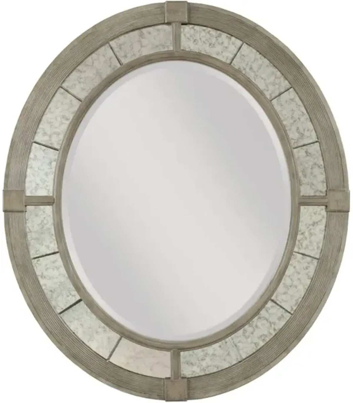 Rococo Oval Mirror
