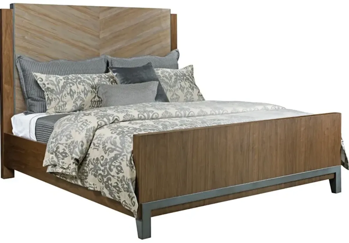 Chevron Maple King Bed Package