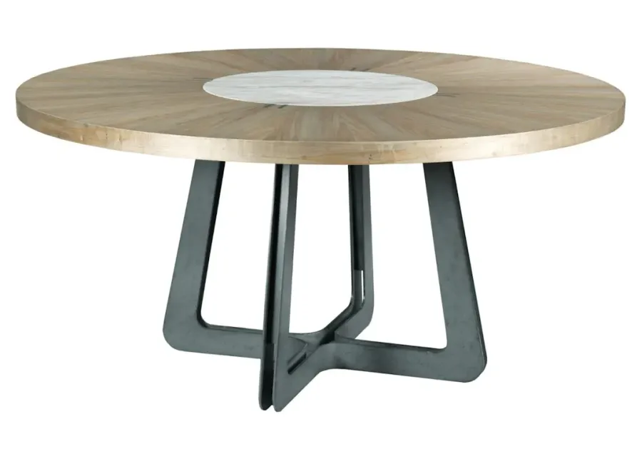 Concentric Round Dining Table Complete