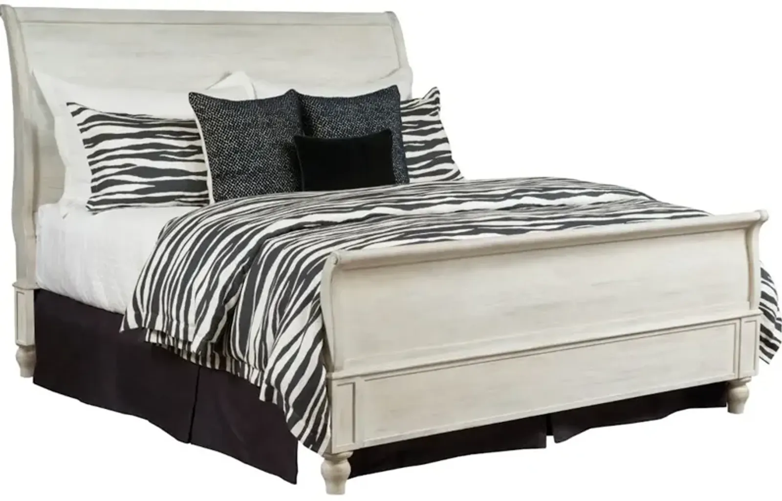 Hanover Sleigh Queen Bed Complete