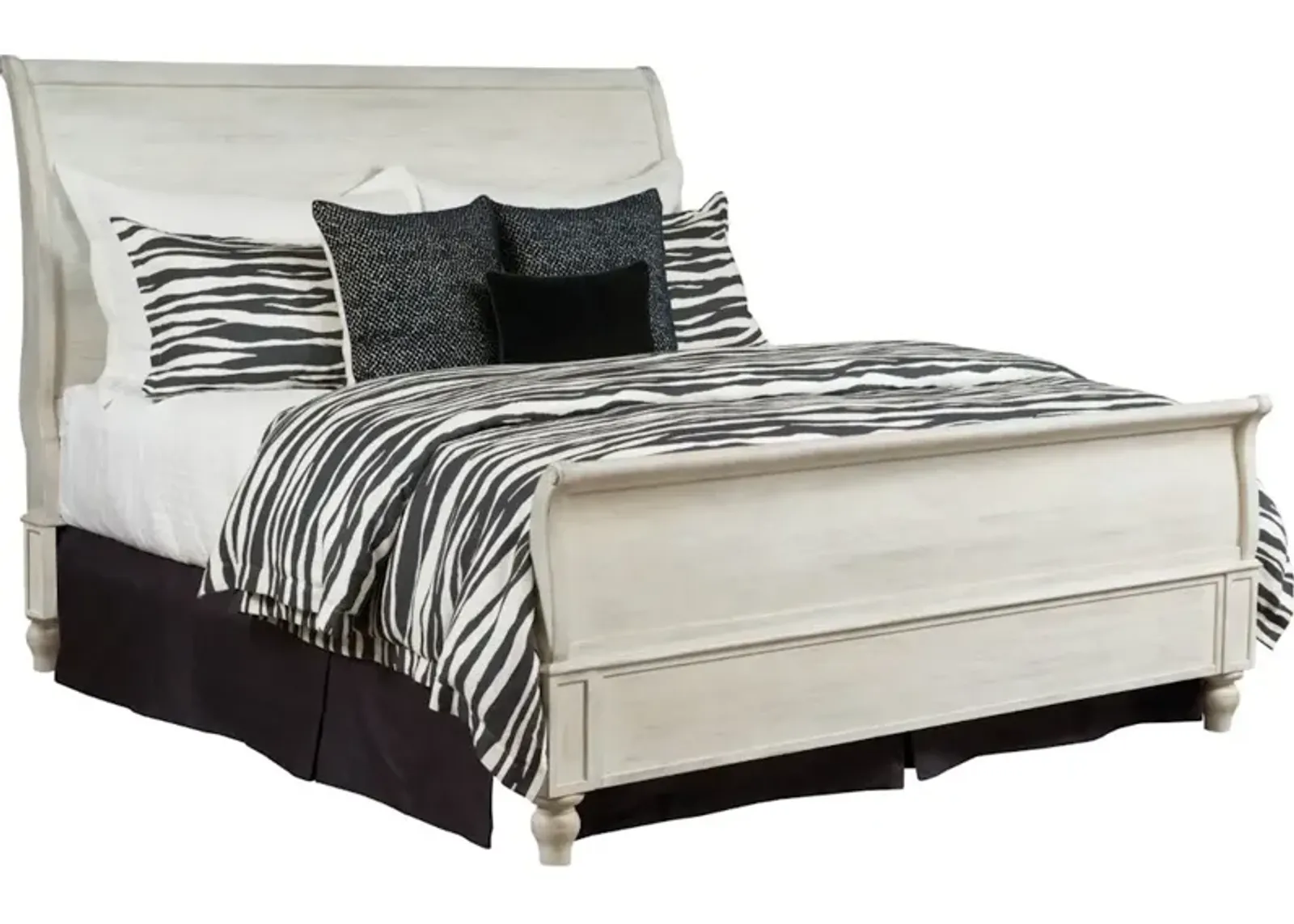 Hanover Sleigh King Bed Complete