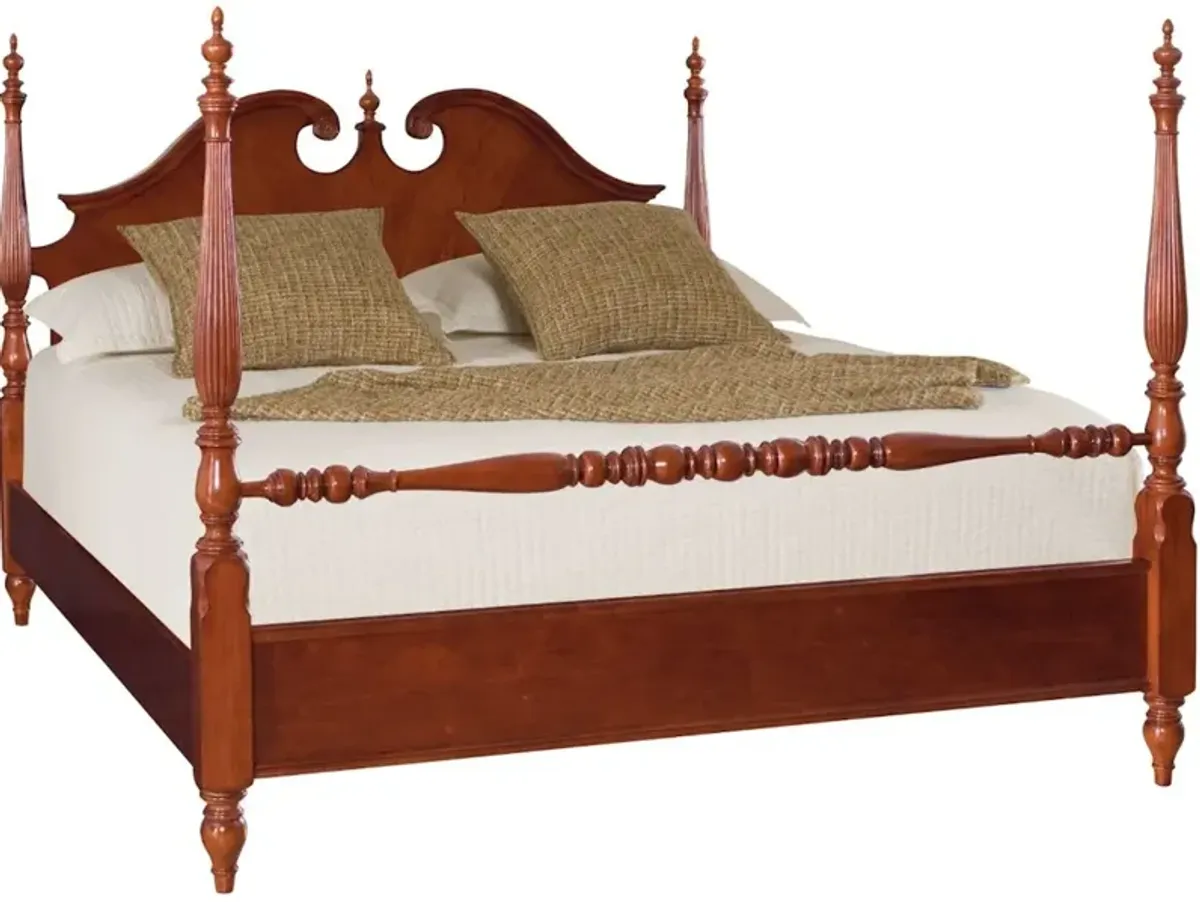 Low Poster Queen Headboard