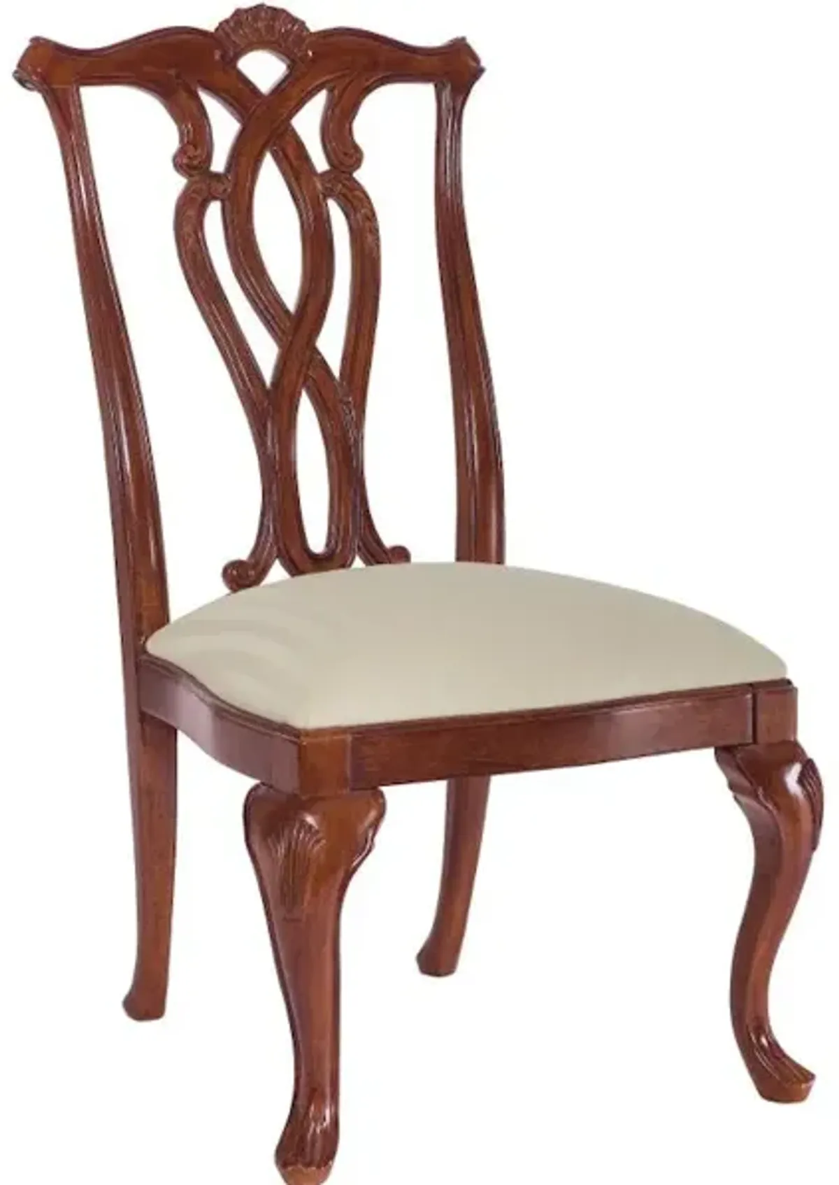 Pierced Back Side Chair